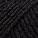 DROPS Big Merino Yarn, #04 Black, Aran Weight, Worsted Weight, 100% Extrafine Merino Wool, Mix and Uni Colourways | Teekays Yarns