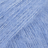 DROPS Brushed Alpaca Silk #28 Pacific Blue, Aran Worsted Weight Brushed Alpaca Silk Yarn | Teekays Yarns