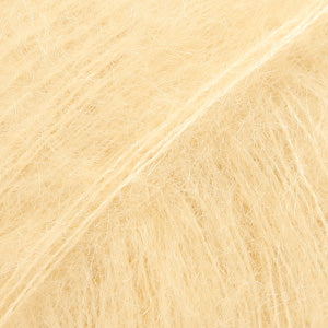 DROPS Kid-Silk #29 Vanilla, Lace Weight Mohair Silk Yarn | Teekays Yarns