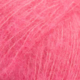 DROPS Brushed Alpaca Silk #31 Hot Pink, Aran Worsted Weight Brushed Alpaca Silk Yarn | Teekays Yarns
