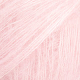 DROPS Kid-Silk #72 Pastel Pink, Lace Weight Mohair Silk Yarn | Teekays Yarns