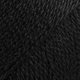DROPS Alpaca yarn #8903 Black  - Sport Weight 100% Alpaca Yarn | Teekays Yarns