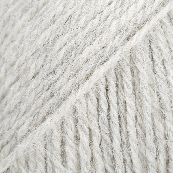 DROPS Alpaca yarn #9020 Light Pearl Grey  - Sport Weight 100% Alpaca Yarn | Teekays Yarns