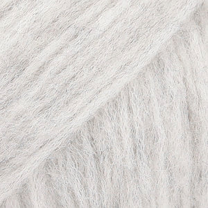 DROPS Air #03 Pearl Grey, Aran Weight Wool Alpaca Yarn | Teekays Yarns
