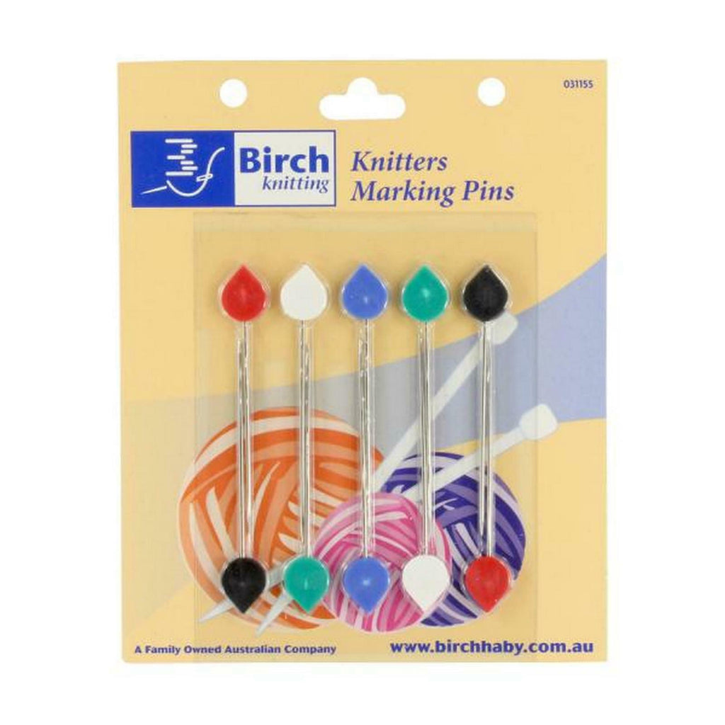 Birch Knitters Marking Pins